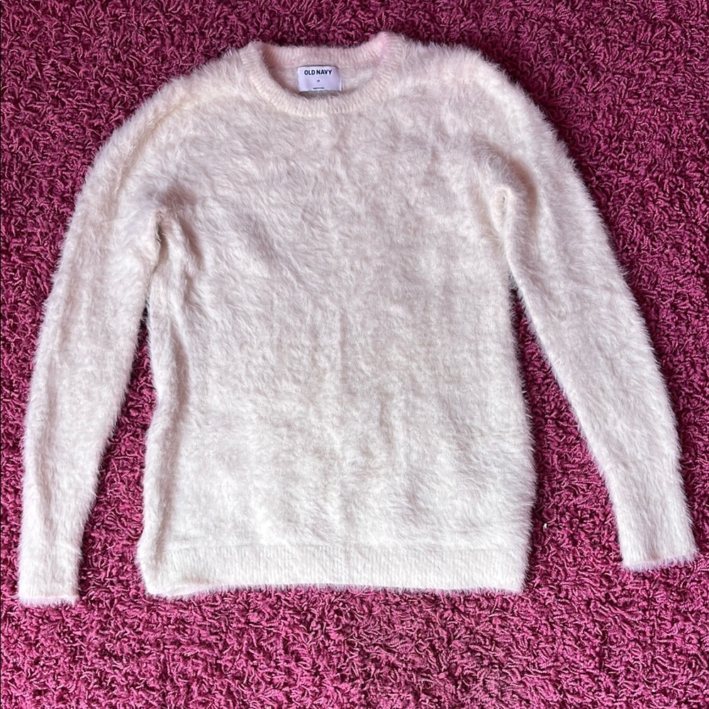 Old Navy Crew Neck Fuzzy Sweater